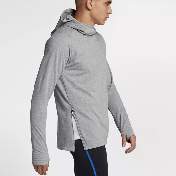 nike therma element men's running top